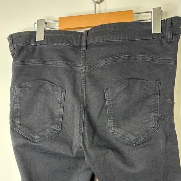 Calzedonia Women Black Classic Skinny Stretchy Jeggings Size XL - Picture 6 of 11